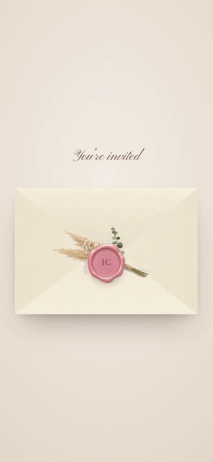 The Classic envelope, closed